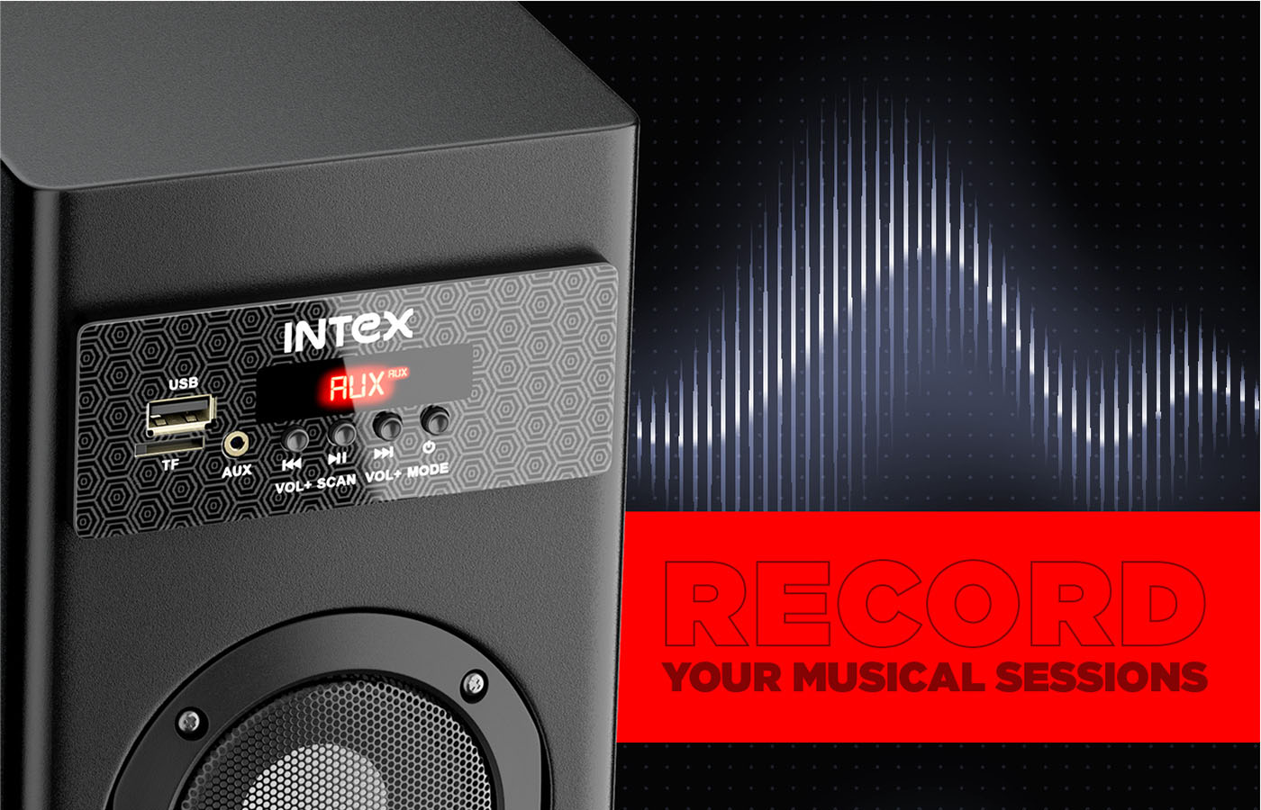 Intex tower hot sale speakers 7000w