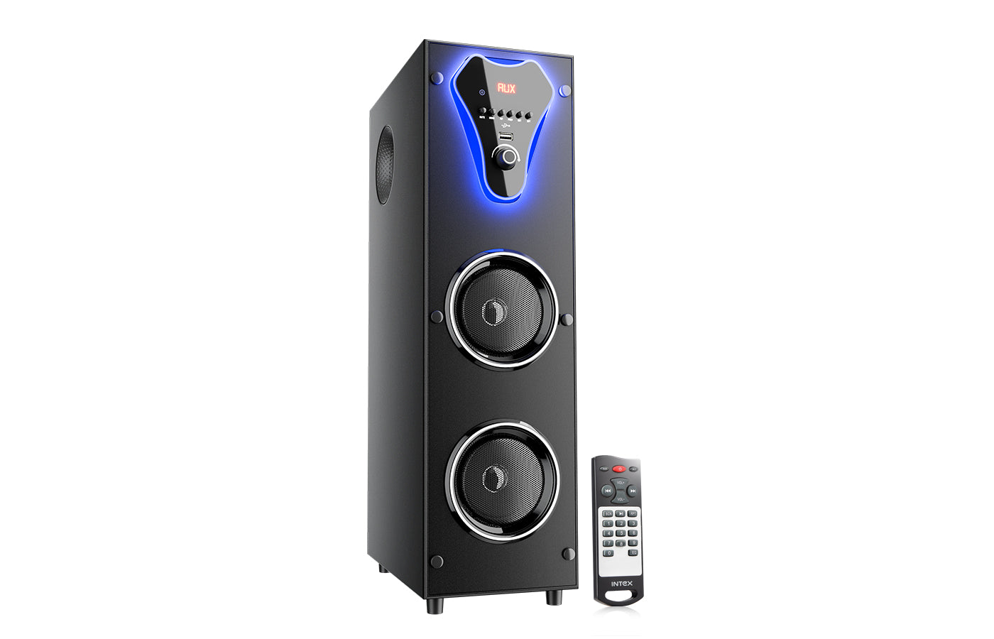 Intex discount column speakers